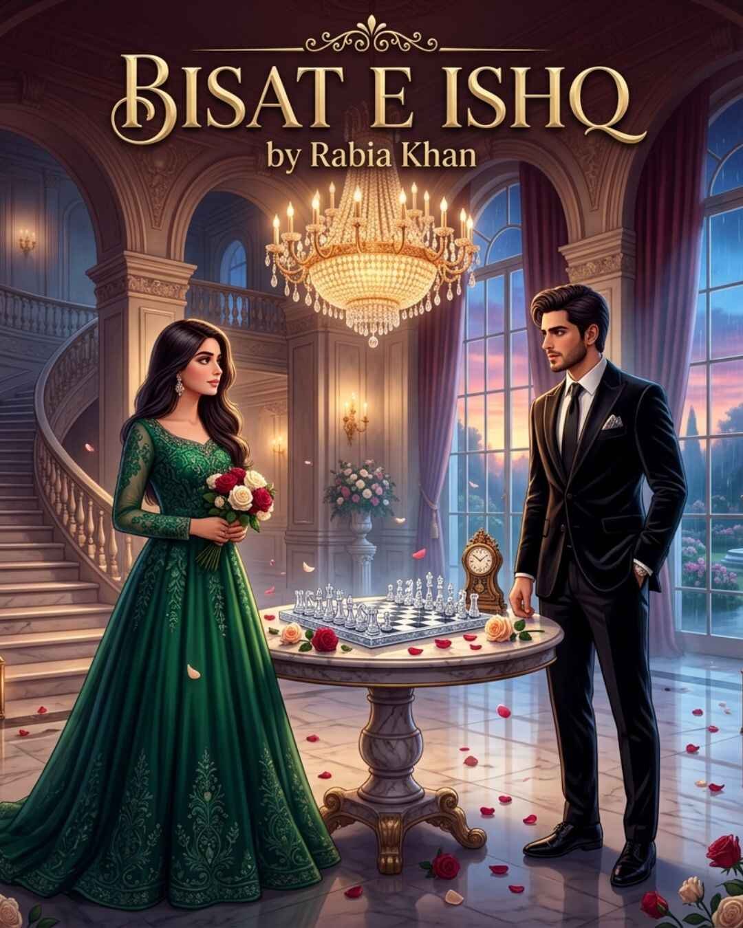 Bisat e Ishq Urdu Novel by Rabia Khan