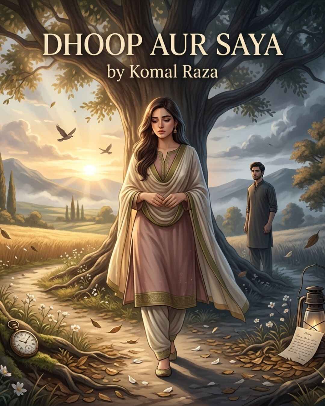 Dhoop Aur Saya Urdu Novel by Komal Raza